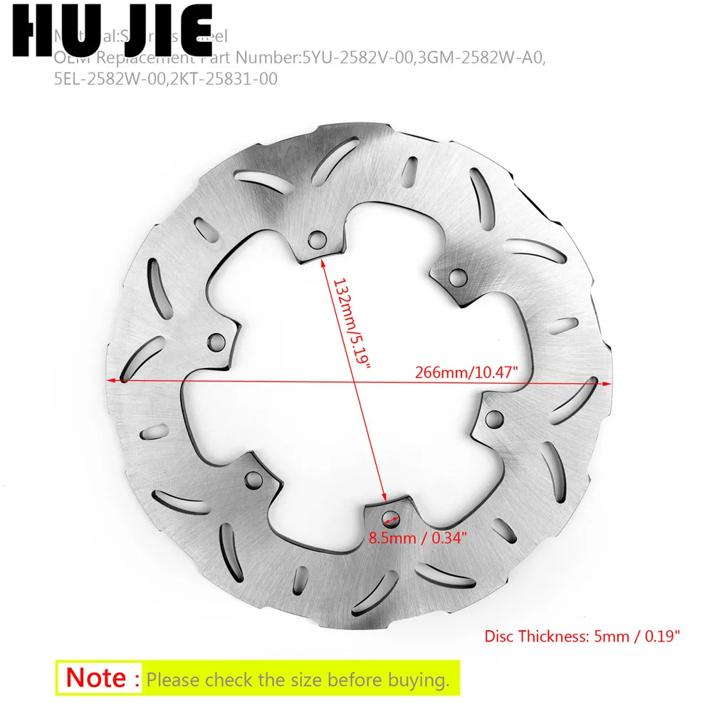 Тормозные диски для мотоциклов Yamaha XJ900/900F 1983-1986 RD350R 1992-1995 XJ600 1984-1991 85 86 87 88 89 |