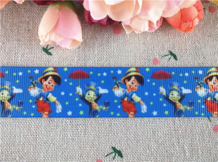 Новое прибытие 1 &quot(25 мм) персонаж напечатанный grosgrain ленты мультфильм аксессуары