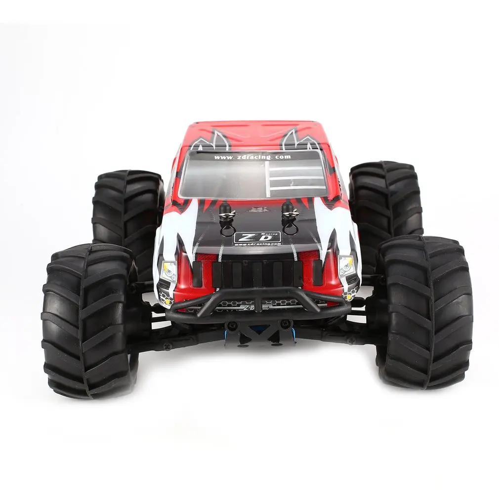 ZD rc гоночный автомобиль MT-16 1/16 Масштаб 2,4 г 40 км/ч высокоскоростной бесщеточный внедорожный грузовик большие колеса Bigfoot пульт дистанционного управления автомобиль ребенок подарок
