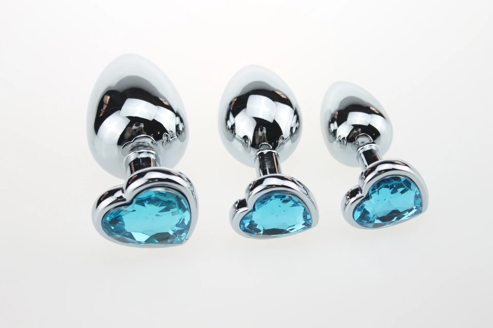 Металлическая Анальная пробка в форме сердца размер/M/L анальная из нержавеющей