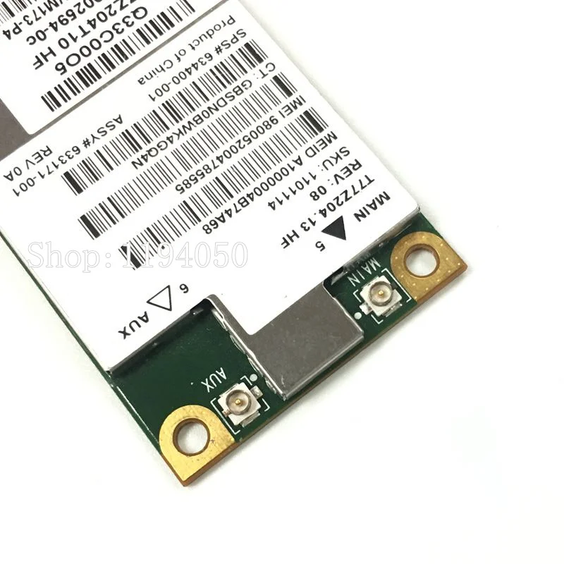 MC8355 Gobi3000 3G WWAN карта HSPA + Модуль Сетевая WCDMA для HP 634400 001 2170p 2560p 8460p 8560w 4540s 6460b 6570b WLAN|hspa