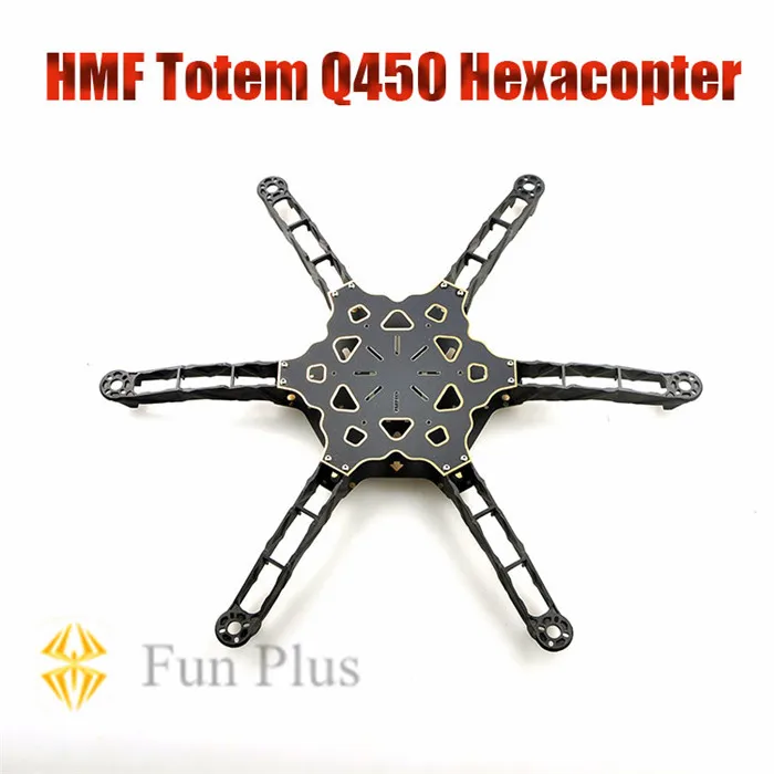 Сверхлегкая рама hmf totem Q450 Alien из углеродного волокна для DIY FPV as F450|hexacopter frame|frame