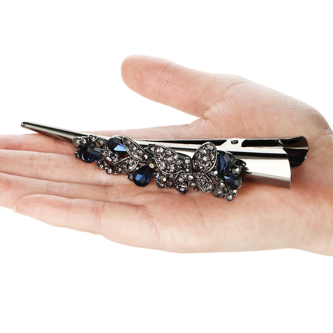 Женские заколки для волос с кристаллами в виде бабочки|hair clips for women|hair clipladies hair