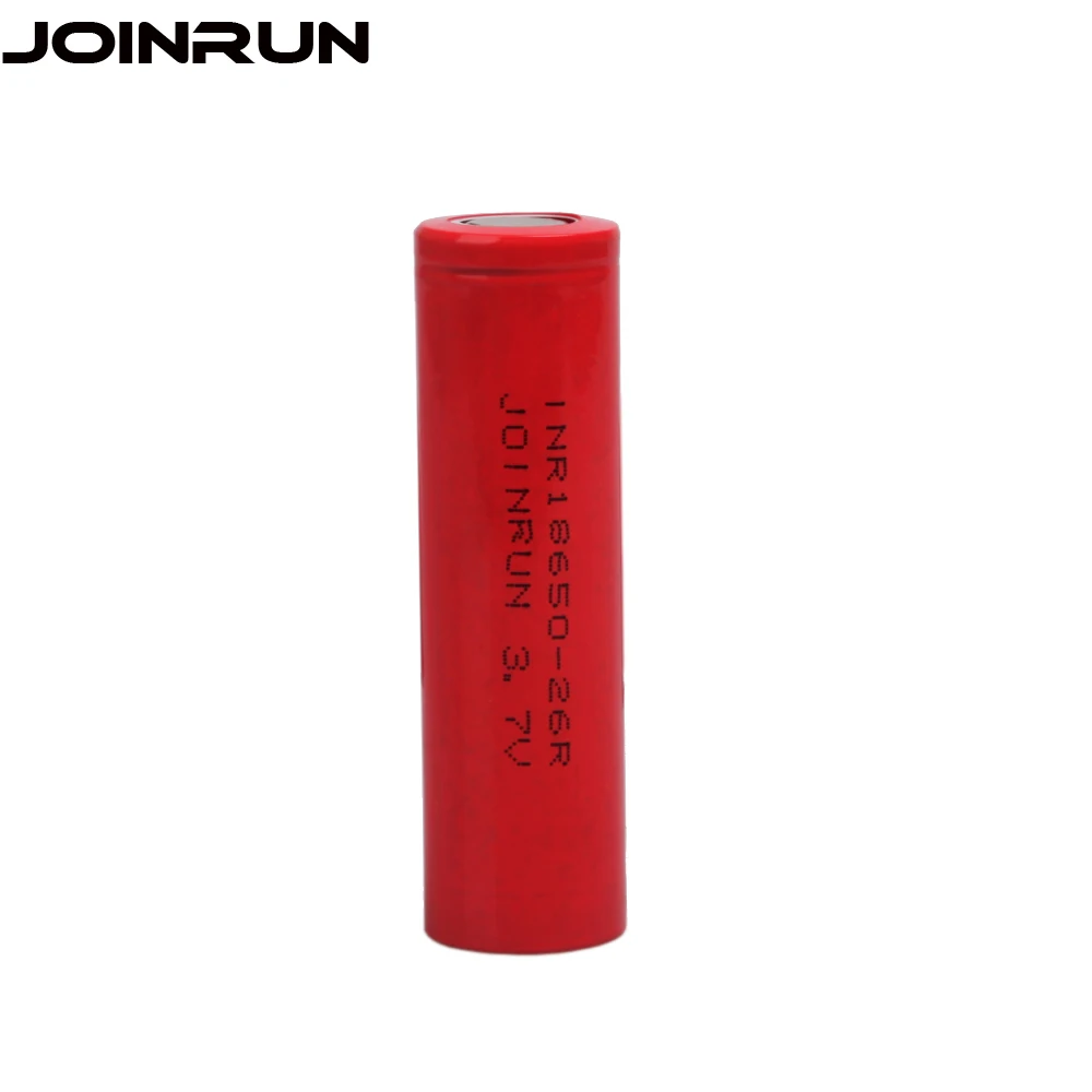 Joinrun 18650 Батарея 3 7 В 2600 мАч литиевых Перезаряжаемые высокая производительность