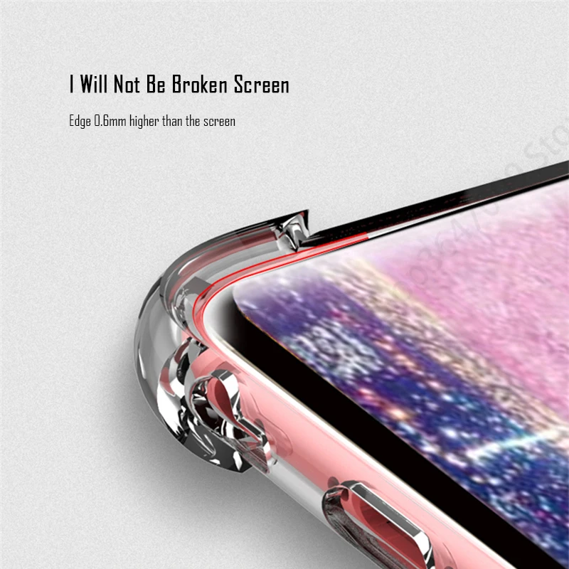 Sixeve ясности TPU чехол для samsung Galaxy S8 плюс прозрачный силиконовый мягкий защитный