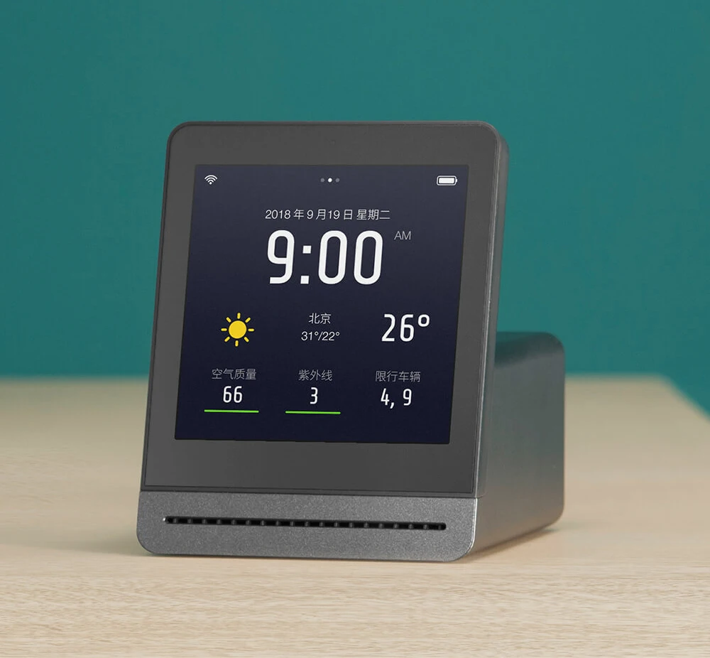 Xiaomi Mijia ClearGrass Air monitor retina сенсорный ips экран мобильное сенсорное управление Крытый открытый прозрачный газон детектор воздуха
