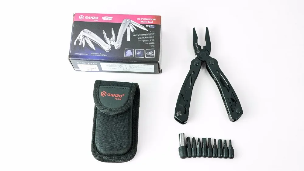 Ganzo G104 2015pb многофункциональные плоскогубцы Карманный EDC инструмент для кемпинга с нейлоновым мешочком