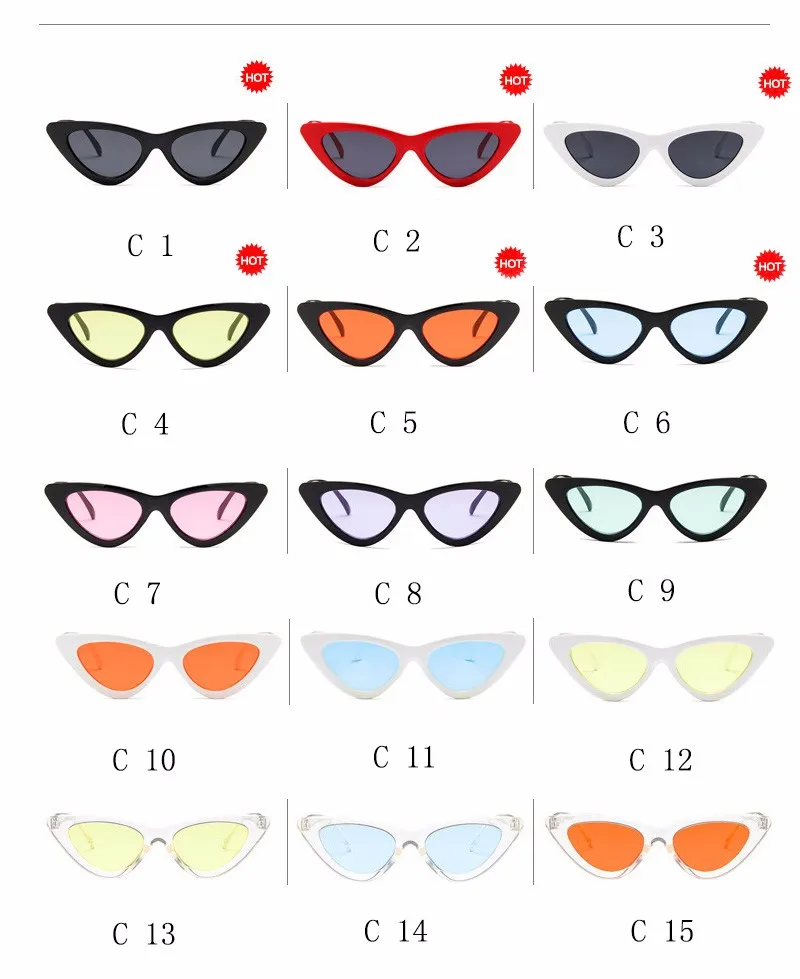 sunglass women очки солнцезащитные женские солнечные прозрачные солнцезащитные женские мода очки розовые винтаж с цветными стеклами маленькие крутые супер кот декоративные с затемнением темные солнечных очков