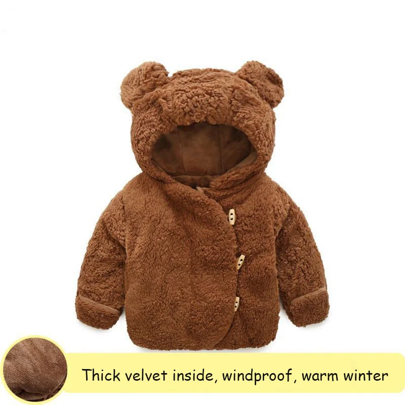 Зимняя одежда для маленьких мальчиков с принтом Мой Маленький Пони пальто