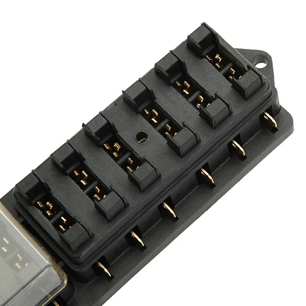 Блок предохранителей 12 Way 12V Стандартный блок универсальная цепь для автомобиля