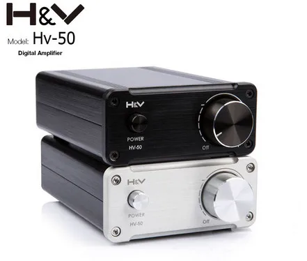Hv-50 50 Вт * 2 TDA7492 HiFi аудио цифровой Мощность Усилители домашние 24 В домашний