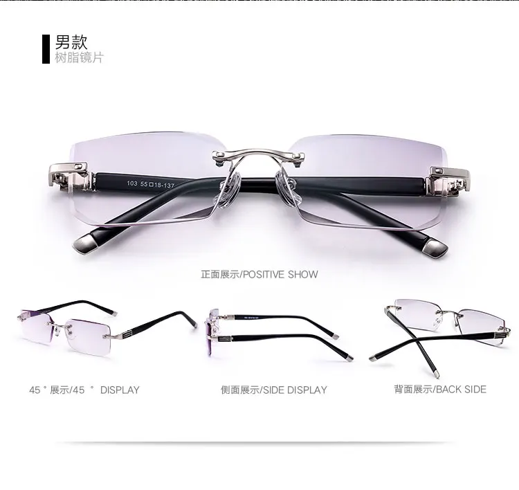 Бизнес генеральный директор стиль оправы из ПУ кожи Чехол класса люкс мужские и