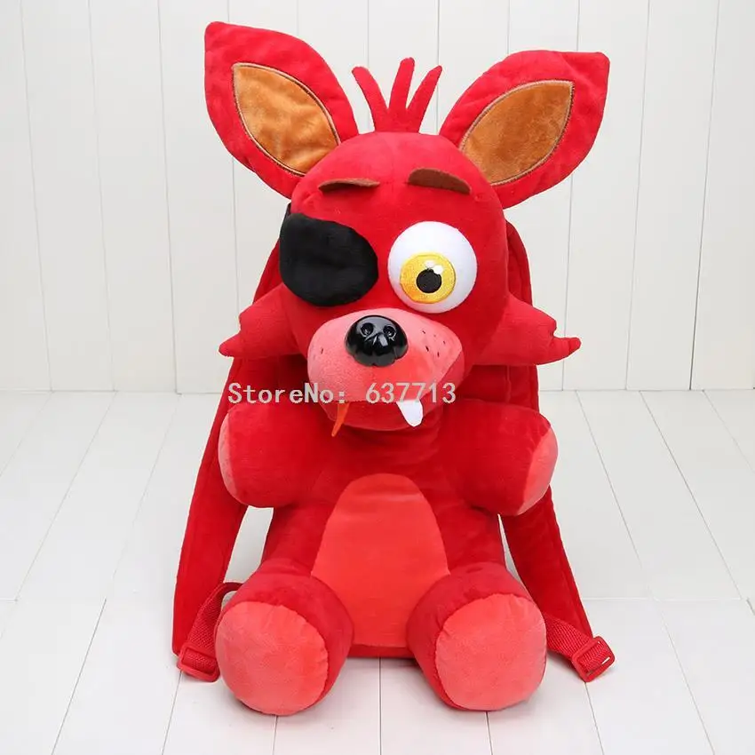 47 см FNAF рюкзак Five Nights At Freddys плюшевый рюкзак Freddy Fazbear Бонни и Чика Mangle Фокси рюкзак плюшевые мягкие детские игрушки