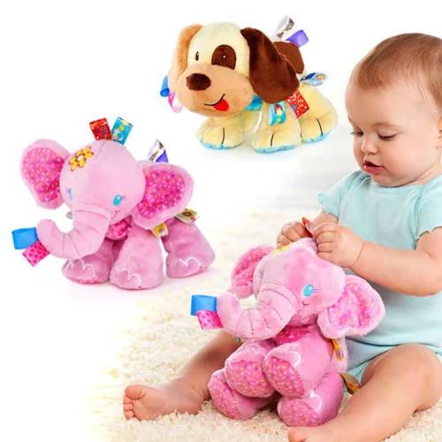

Newborn Baby Toys 0 12 Months Soft Plush Elephant Baby Boy Girl Toys Bed Toys for Baby Toddlers Brinquedos Para Bebe Oyuncak