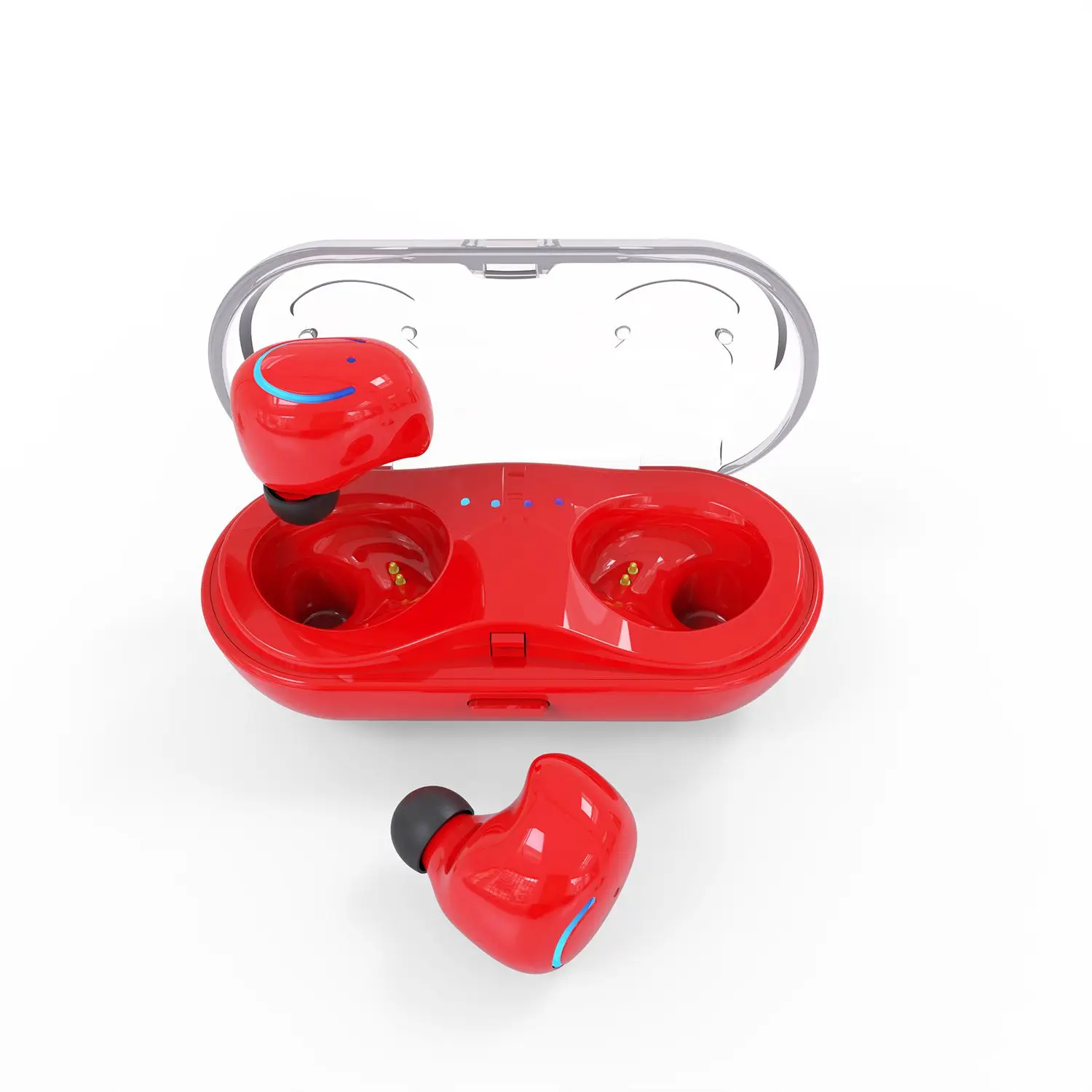 IG-Mini True wireless Twins Bluetooth наушники спортивные Bluetooth наушники-вкладыши стерео наушники Спортивная гарнитура(красный
