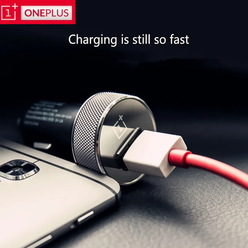 Оригинальный Автомобильный Адаптер зарядного устройства для Oneplus 3T 5T 6 three five six DASH