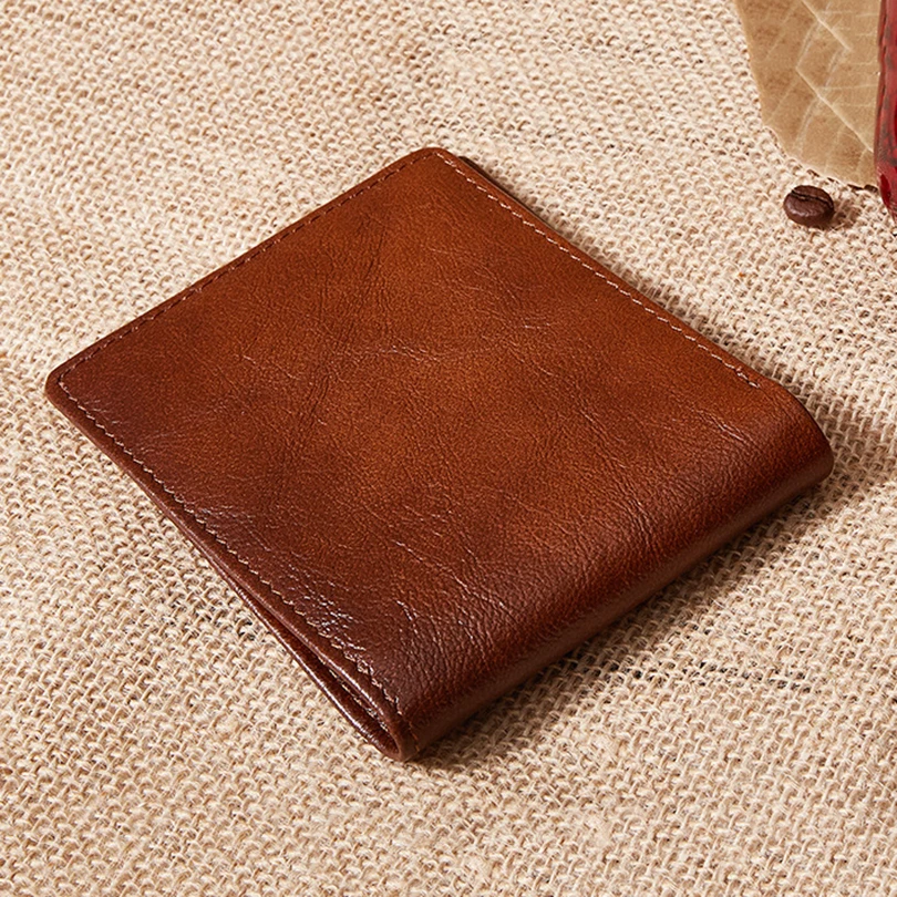COHEART бумажник из воловьей кожи мужской кошелек натуральной винтажный наивысшего