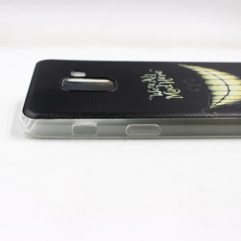 Case For Samsung Galaxy A8 2018 Plus Transparent Printing Drawing Silicone Phone Cases Cover |