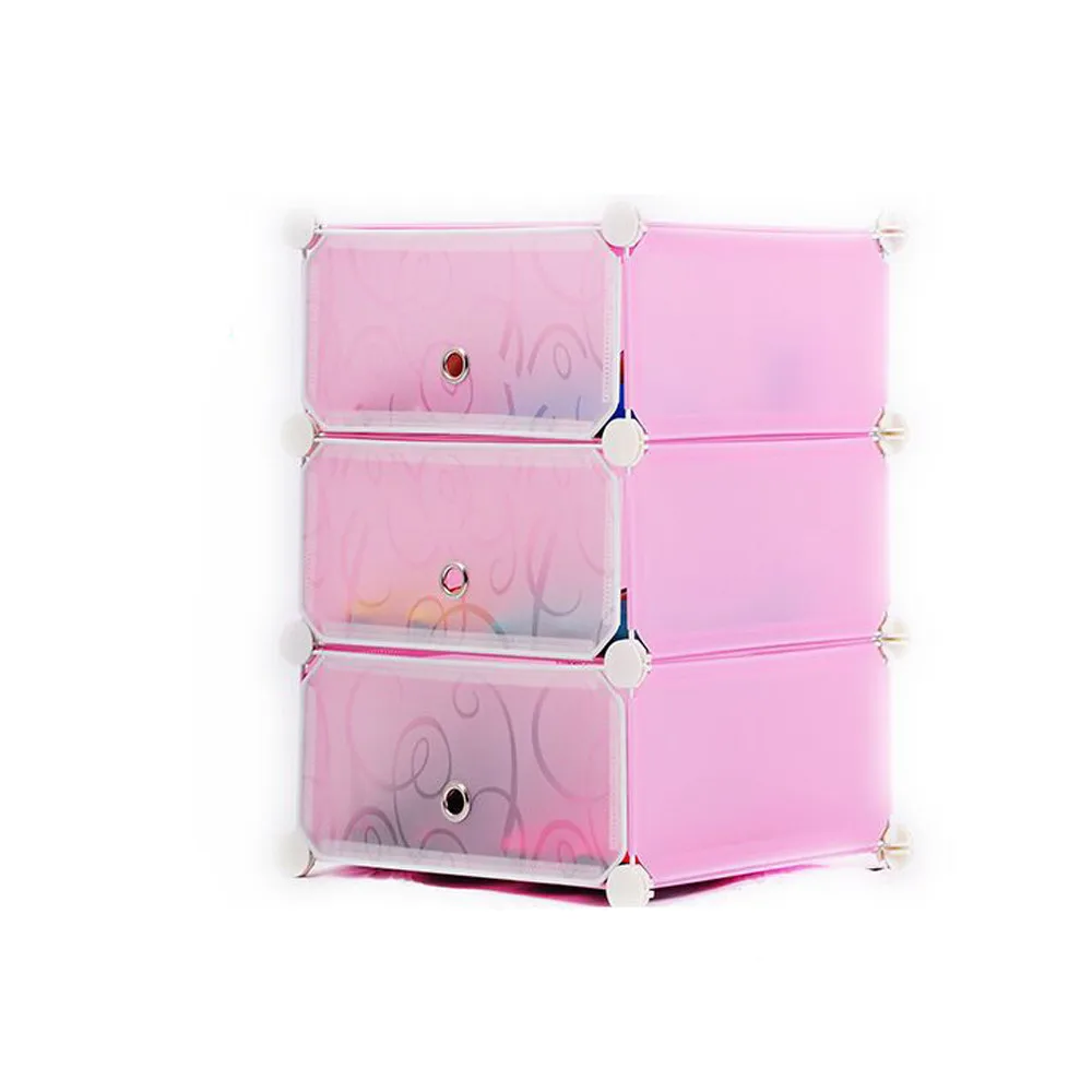 Cube DIY модульный шкаф Органайзер для одежды стойки Одежда полке шкафа хранения 20 простая Пряжка для шкафа Кабинета фиксированной 429