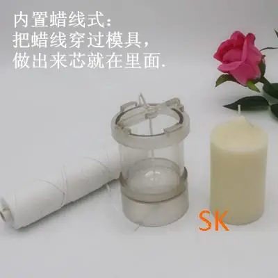 DIY свеча делая модель свечи, церковный Топ диаметр 7 см круглые свечи формы для diy