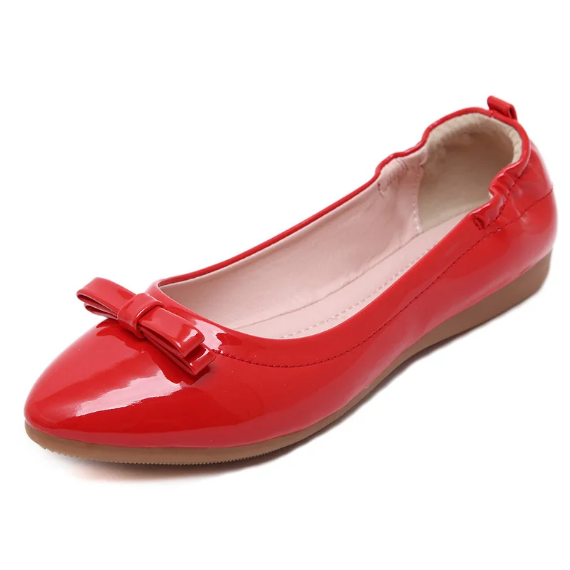 Новый Sweet Стиль Bowknot Женские Quicheshoes женские Острым Носом Повседневная Обувь