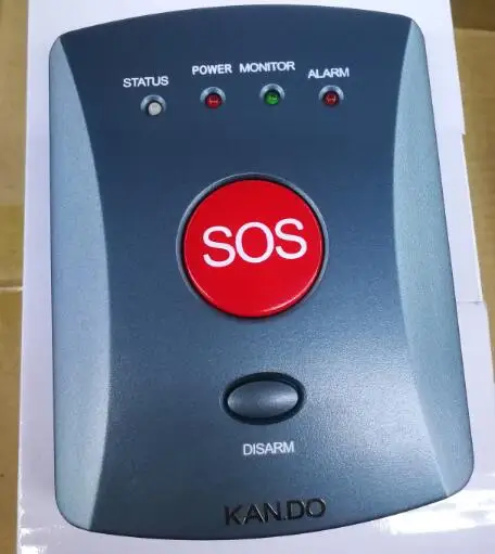 CE Беспроводной GSM SMS SOS аварийного автоматического дозвона сигнализации Системы w/2 паника Пуговицы пожилых/Дети/ инвалидов/медицинской помощи