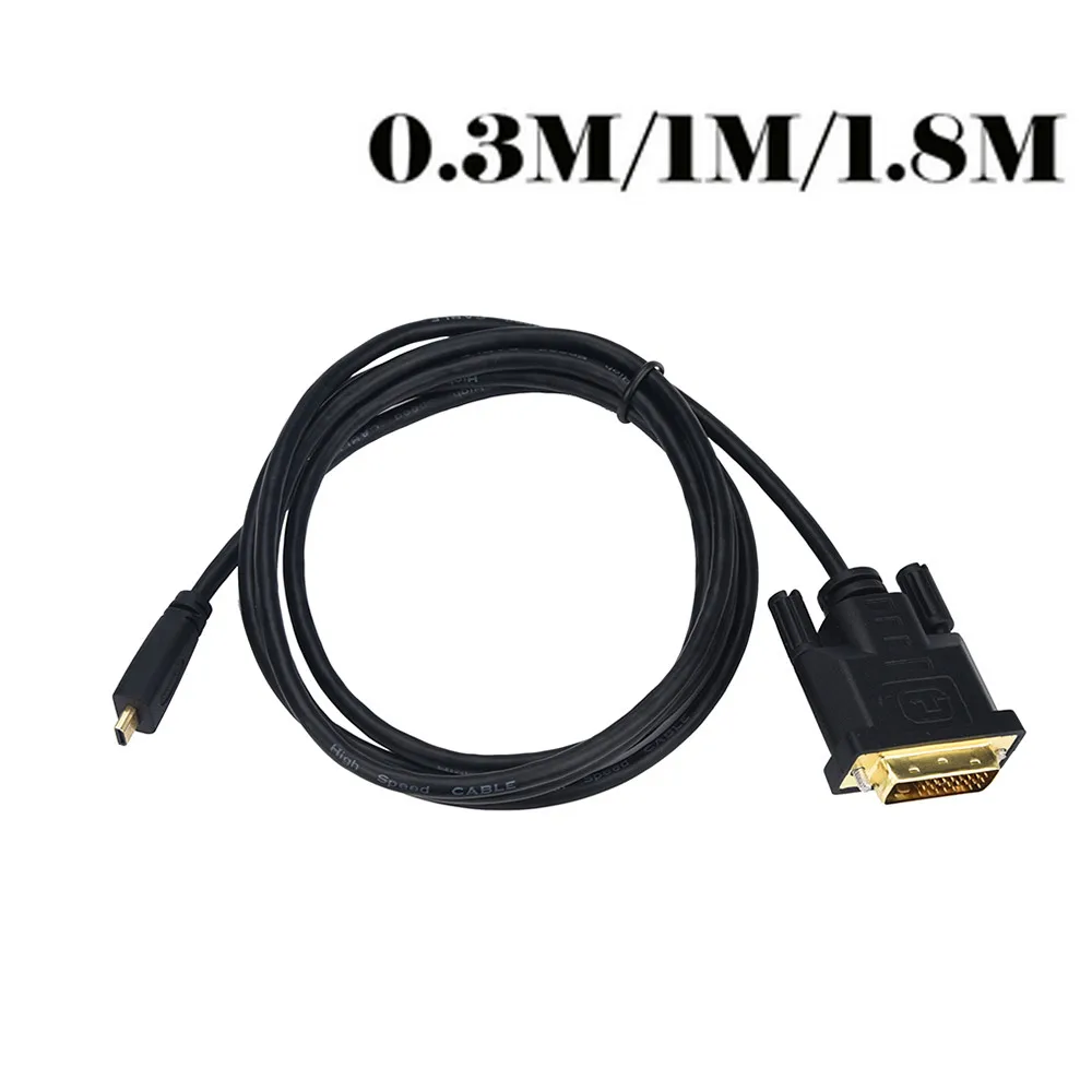 0 3 м/1 м 1 8 Full HD 1080P Micro HDMI штекер VGA Адаптер преобразователь кабель Активный Кабель