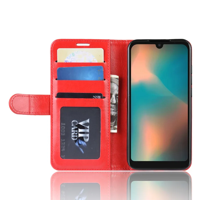 Премиум винтажный кожаный флип-чехол для MOTO P40 Play/Power чехол-бумажник книжка-Фолио