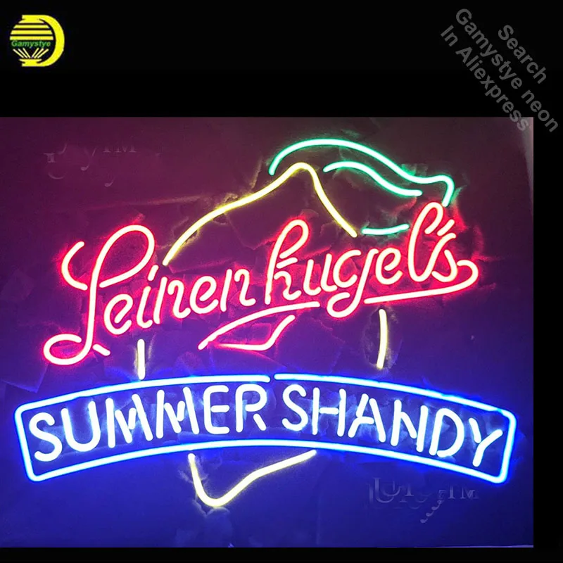 Неоновая вывеска для занятий спортом неоновая трубка летний Shandy ручная работа