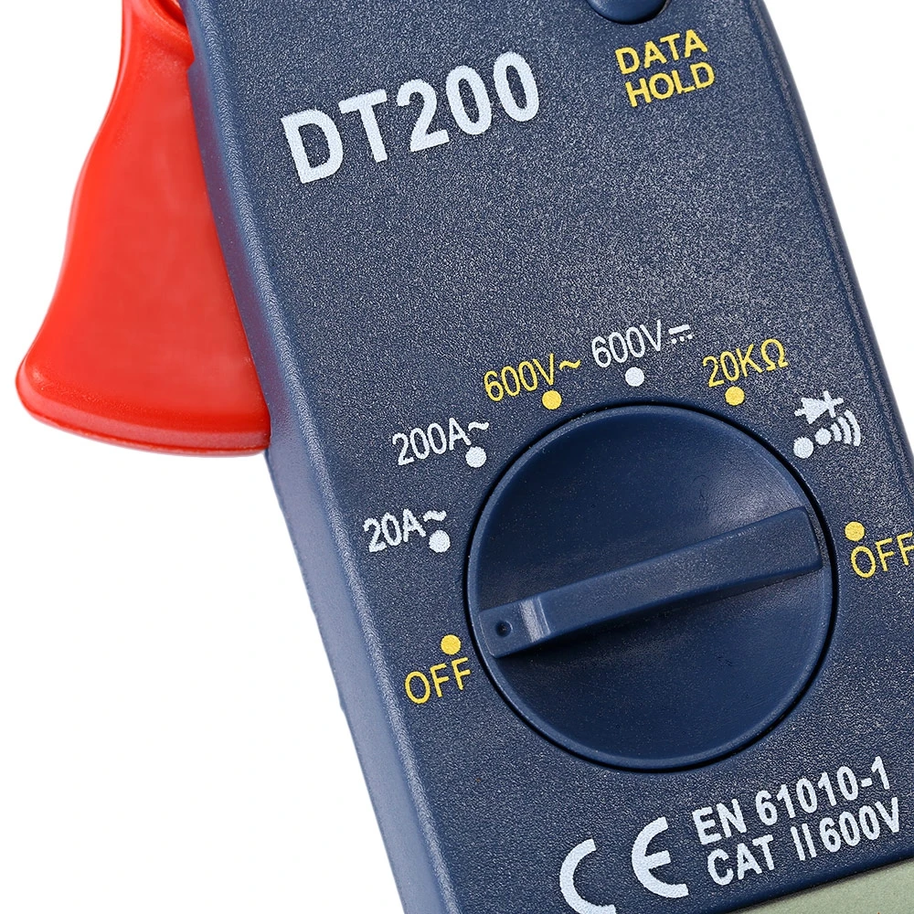 WHDZ DT200 цифровой клещи мультиметр ток Напряжение конденсатор сопротивление диода