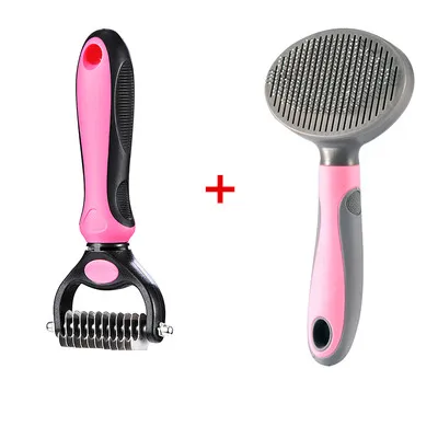 comb and Scattered P Xiaomi Youpin щетка для удаления волос для кошек, расческа, инструменты для ухода за домашними животными, триммер для волос, расческа для кошек Xiomi Mijia 47 - Цвет: comb and Scattered P