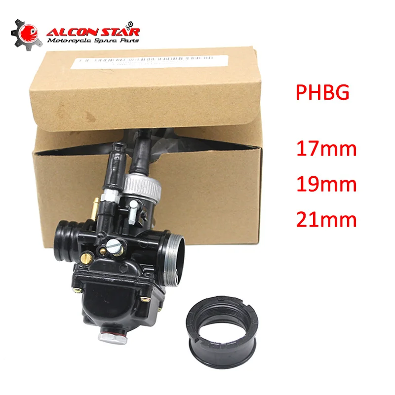 Alconstar DS черный мотоцикл PHBG Racing 17 мм 19 21 карбюратор Карбюратор Carb для Dellorto скутер DIO