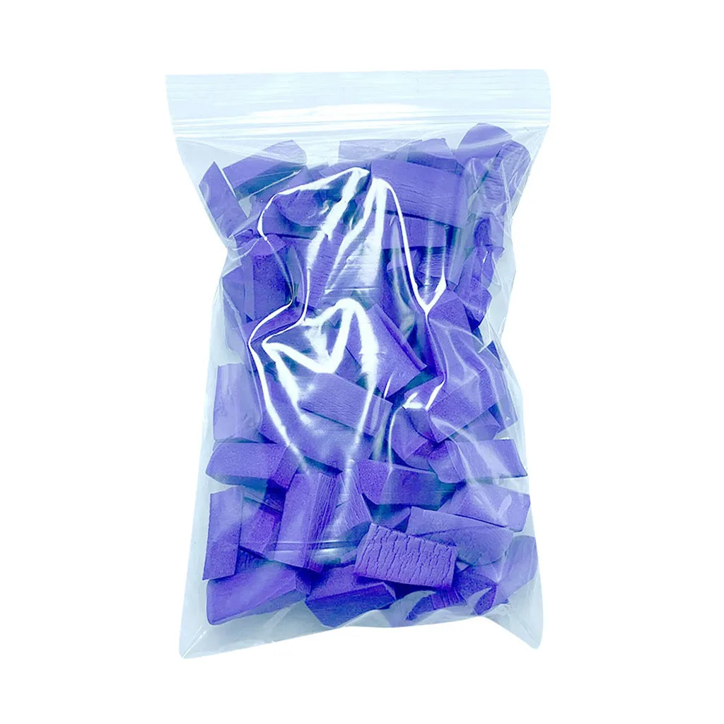Purple Slime пышная мягкая пена куски бусины наполнитель Slime инструмент для изготовления слизи, искусственные поделки без отверстий, ремесло глины поставки слаймов - Цвет: Purple