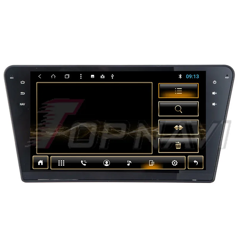 Авто Медиа для Peugeot 408 2014 Android 8 1 10 ''Topnavi автомобильный Головной блок один год
