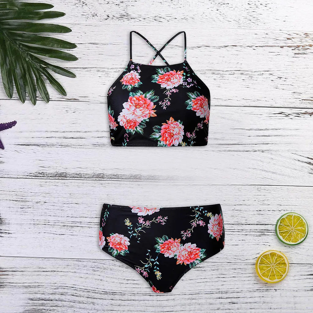 Женский купальник бикини SAGACE гофрированный плиссированный комплект из двух