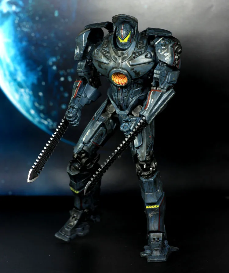 Новинка 2018 года NECA 11 стилей Тихоокеанский обод фигурки из фильма Jaeger Mech багровый