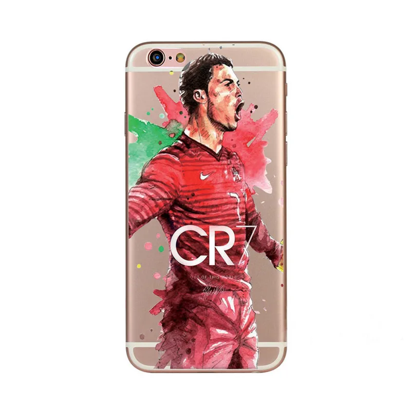Кожаные накладки для iPhone SE 5 5S TUPAC SHAKUR Cristiano Ronaldo Design мягкий чехол из силикона TPU.