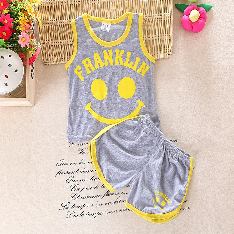 Новинка 2020 комплект одежды для маленьких мальчиков и девочек летний хлопковый