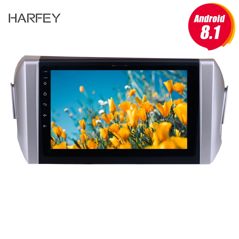 Harfey 9 &quotAndroid 8 1 радио для 2015 Toyota INNOVA левая рука вождения GPS навигация SWC Bluetooth USB WIFI