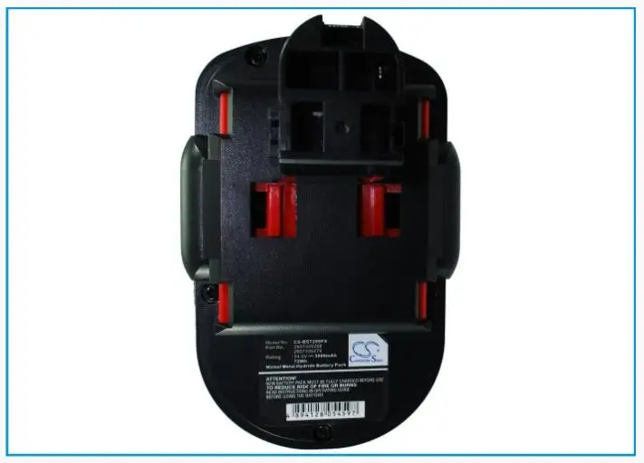 Аккумулятор Cameron Sino 3000 мАч для BOSCH 11524 12524 125-24 12524-03 13624 1660 1660K-24 3452 3924 3960 GBH24VF GMC 24V BAT030 |