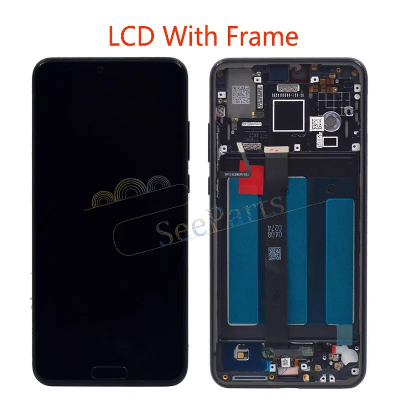 100% протестированный для Huawei P20 ЖК дисплей сенсорный экран дигитайзер в сборе с