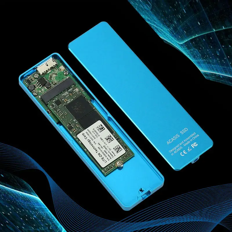 Acasis FA 2423 SSD корпус жесткий диск чехол для M2 NGFF M.2 внешнего USB 3 0 2242/2260/2280|disk drive case|drive
