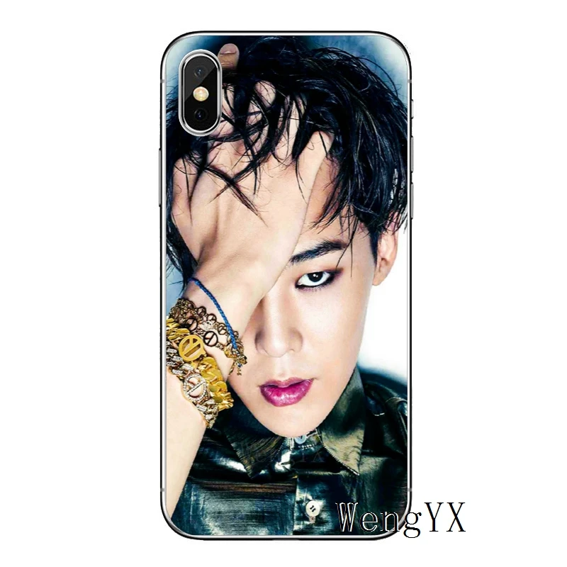 G dragon peaceminusone для samsung Galaxy S10 S9 S8 S7 S6 edge Plus Lite S5 S4 Note 9 8 5 Чехол Мягкий чехол для телефона - Цвет: G-dragon-A-12