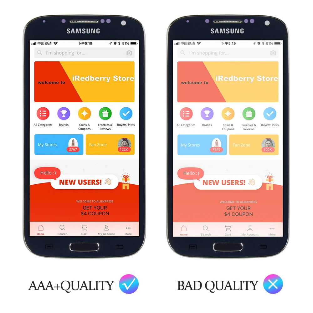 5,0 ''ЖК i9500 для SAMSUNG Galaxy S4 ЖК-дисплей с рамкой GT-i9505 i9500 i9505 i337 i9515 сенсорный экран дигитайзер