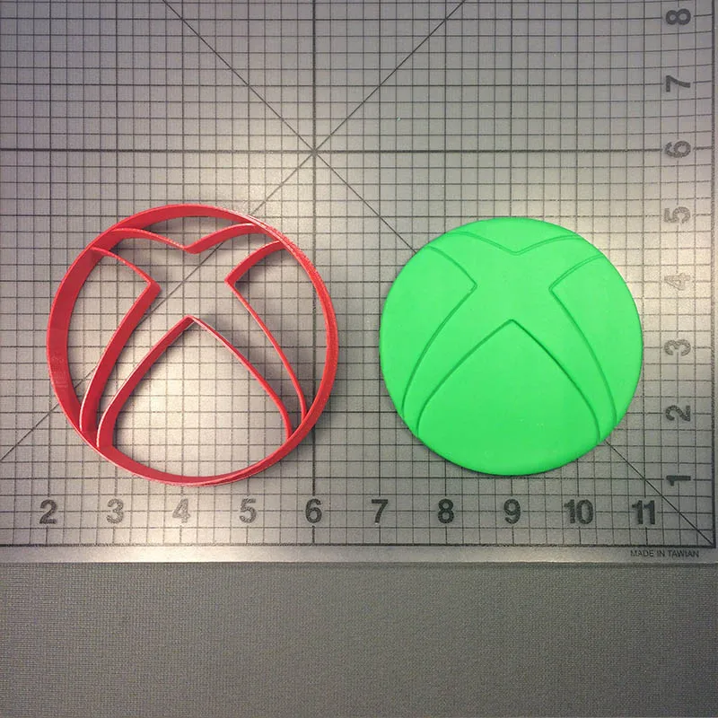 Игровой Xbox резак для печенья изготовление на заказ 3D Печатный Контроллер помадка