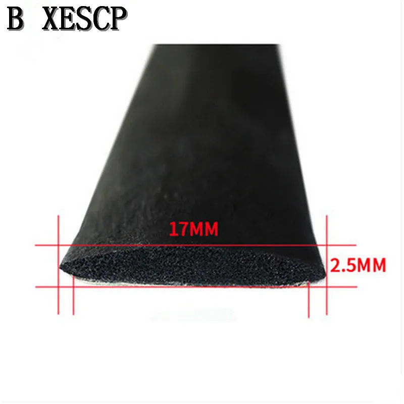 3 м водонепроницаемые резиновые полоски для шпатлевки крышки Авто Переднее и