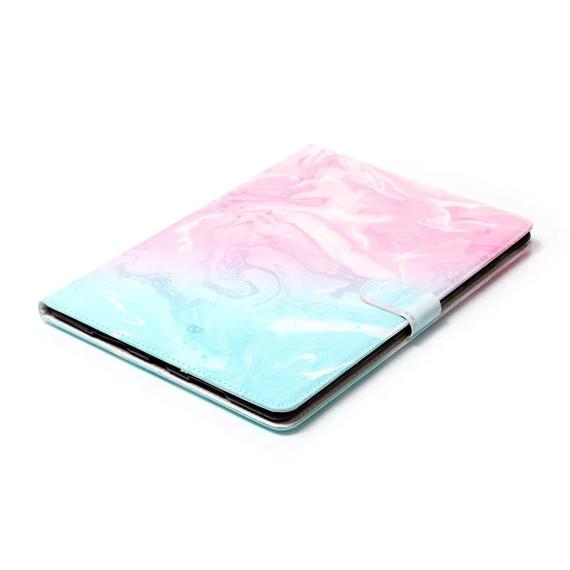 Мраморные окрашенные Чехлы для планшетов для iPad Pro 10,5 чехол из искусственной кожи смарт-чехол держатель авто сна/Пробуждение для iPad Pro 10. " дюймов