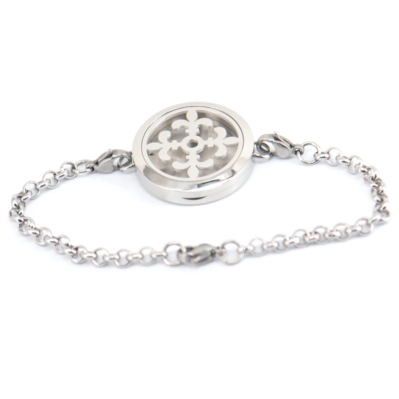 5 шт. медальон из нержавеющей стали для ароматерапии 30 мм|locket bracelet|bracelet braceletbracelet