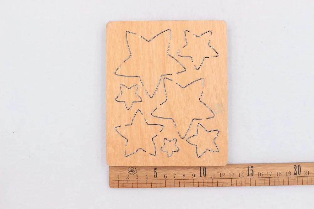 Пресс формы с пятиконечными звездами новинка 2019 пресс и деревянные подходят для