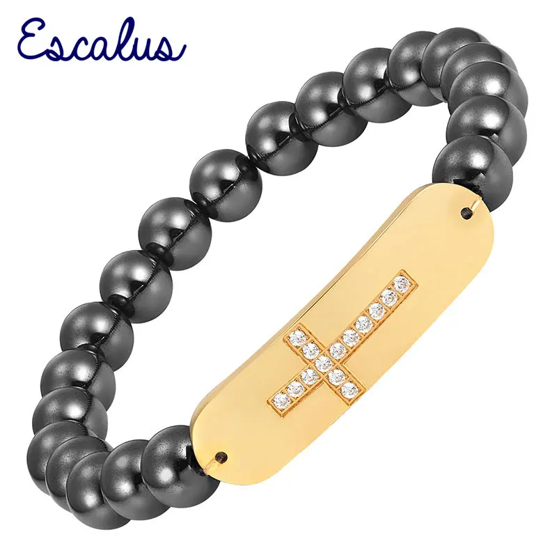 14 шт. Женский магнитный браслет из нержавеющей стали с кристаллами|bracelets for|bio